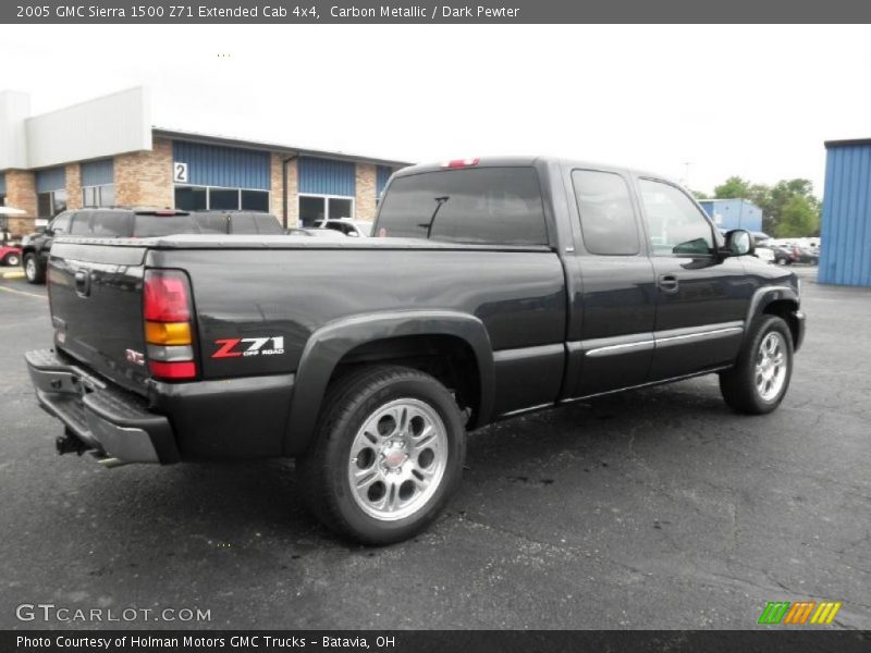 Carbon Metallic / Dark Pewter 2005 GMC Sierra 1500 Z71 Extended Cab 4x4