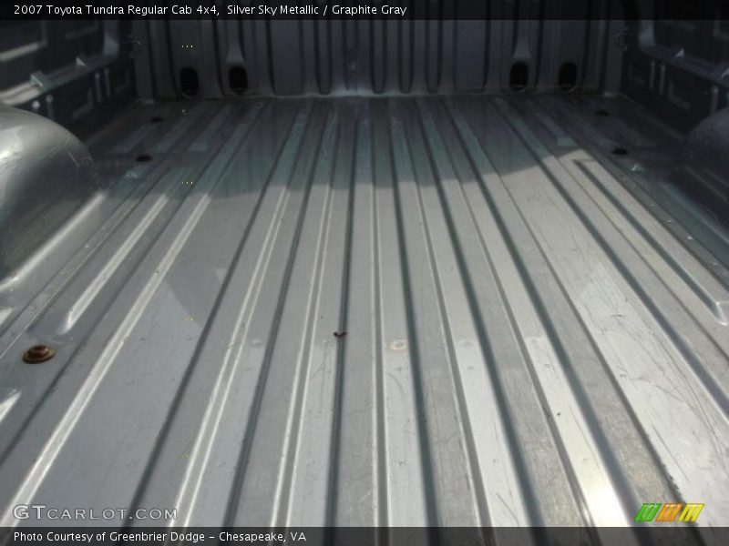 Silver Sky Metallic / Graphite Gray 2007 Toyota Tundra Regular Cab 4x4