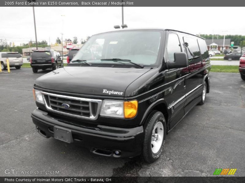 Black Cleacoat / Medium Flint 2005 Ford E Series Van E150 Conversion