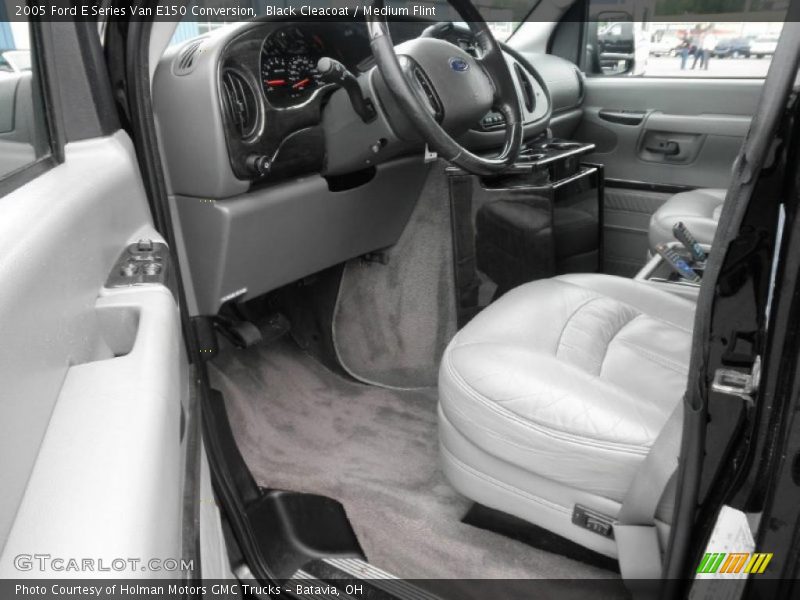 Black Cleacoat / Medium Flint 2005 Ford E Series Van E150 Conversion