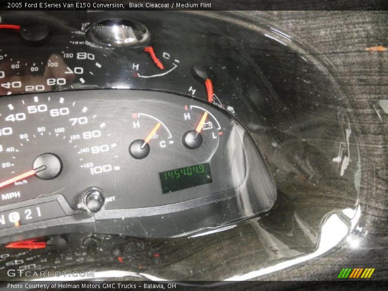 Black Cleacoat / Medium Flint 2005 Ford E Series Van E150 Conversion