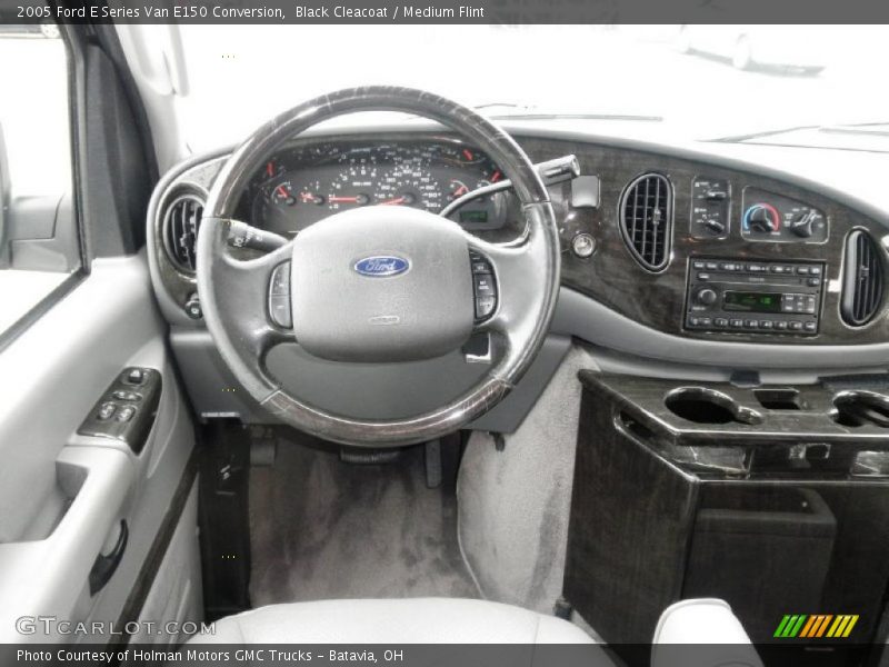 Black Cleacoat / Medium Flint 2005 Ford E Series Van E150 Conversion