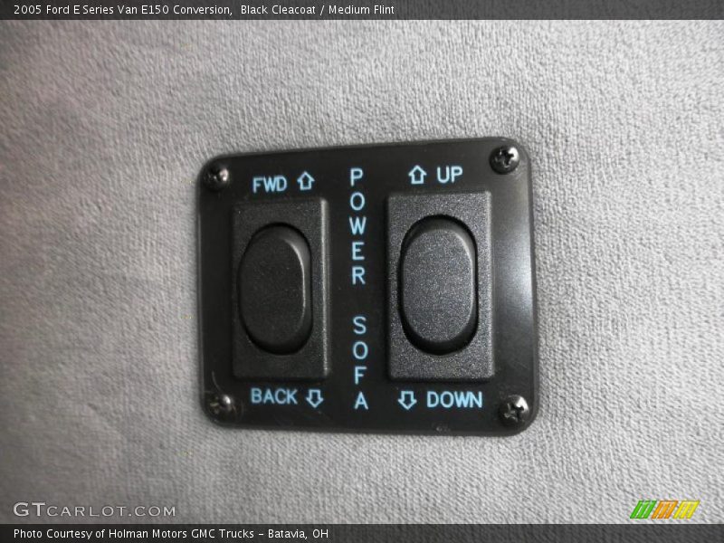 Black Cleacoat / Medium Flint 2005 Ford E Series Van E150 Conversion