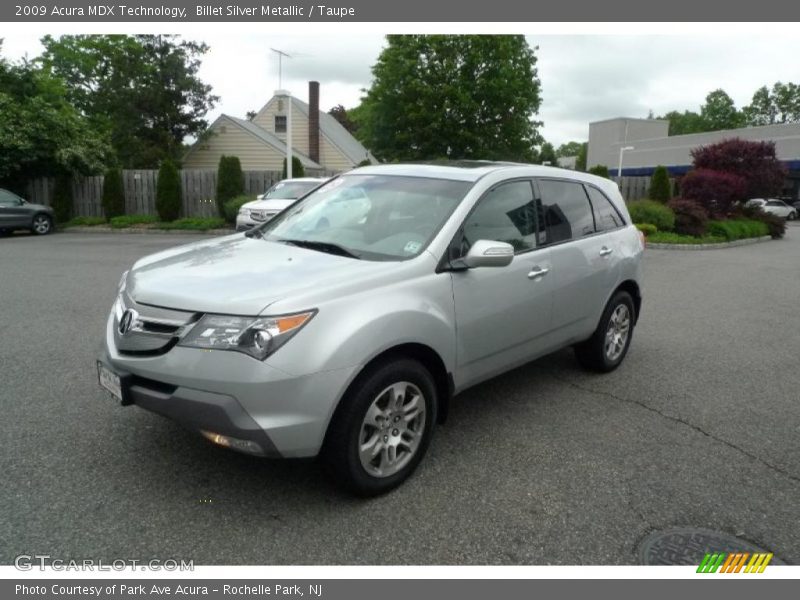 Billet Silver Metallic / Taupe 2009 Acura MDX Technology