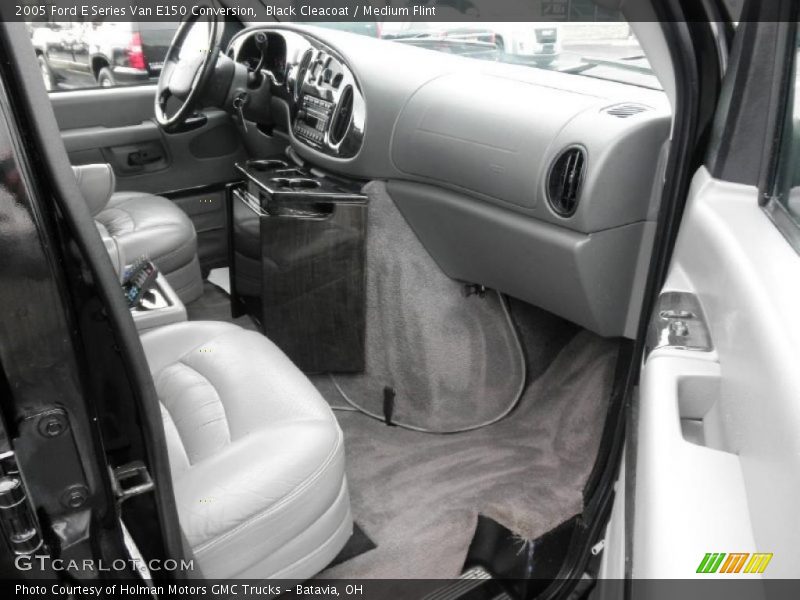 Black Cleacoat / Medium Flint 2005 Ford E Series Van E150 Conversion