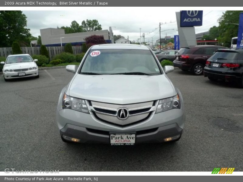 Billet Silver Metallic / Taupe 2009 Acura MDX Technology