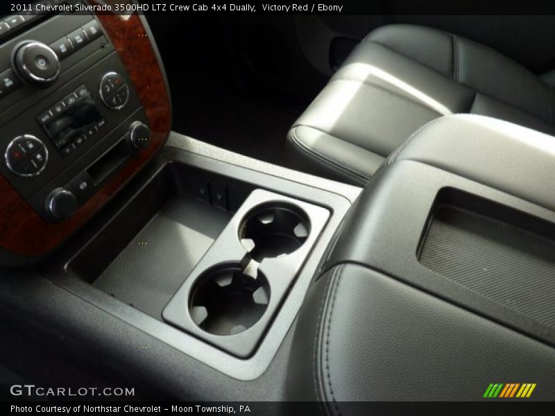 Victory Red / Ebony 2011 Chevrolet Silverado 3500HD LTZ Crew Cab 4x4 Dually