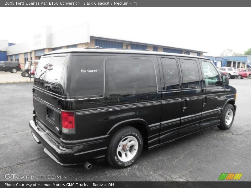 Black Cleacoat / Medium Flint 2005 Ford E Series Van E150 Conversion