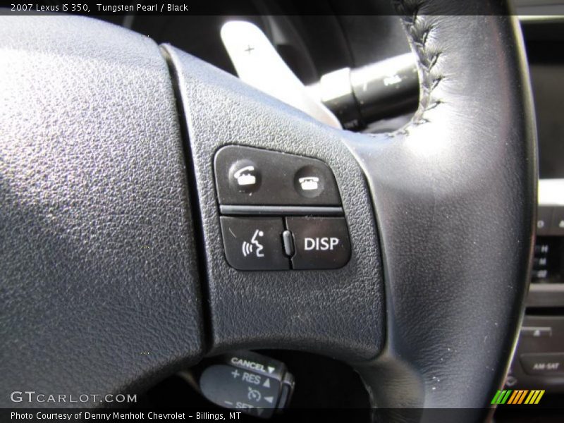 Tungsten Pearl / Black 2007 Lexus IS 350