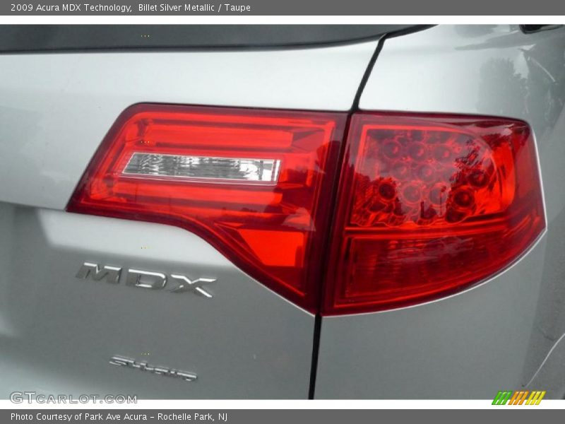 Billet Silver Metallic / Taupe 2009 Acura MDX Technology