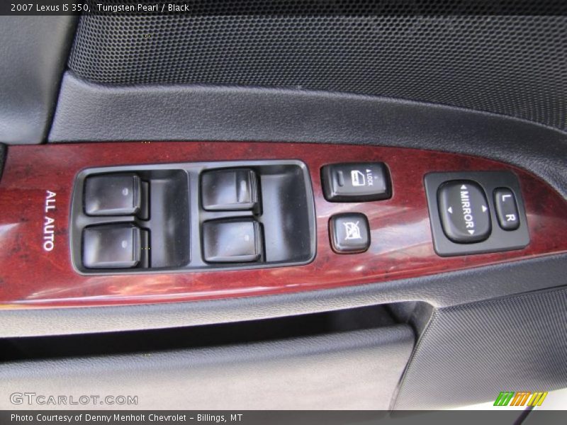 Tungsten Pearl / Black 2007 Lexus IS 350