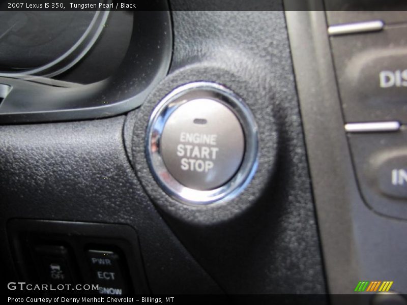 Tungsten Pearl / Black 2007 Lexus IS 350
