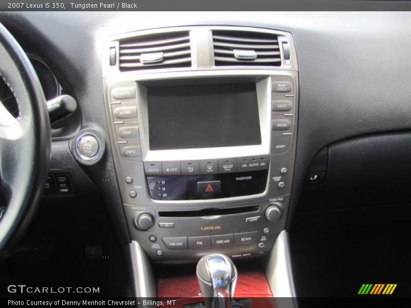 Tungsten Pearl / Black 2007 Lexus IS 350