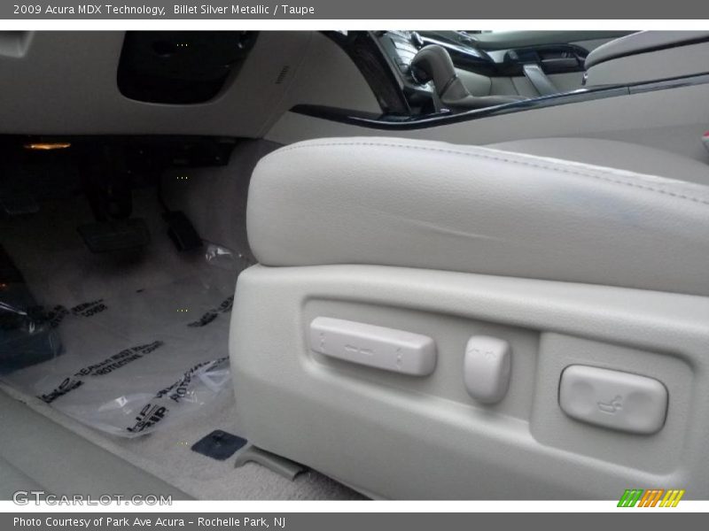 Billet Silver Metallic / Taupe 2009 Acura MDX Technology