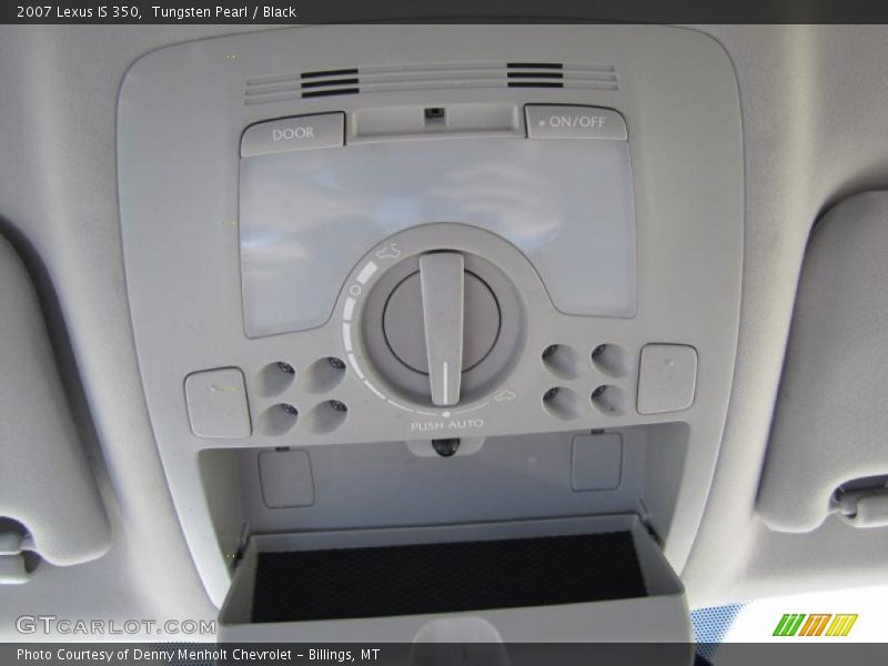 Tungsten Pearl / Black 2007 Lexus IS 350