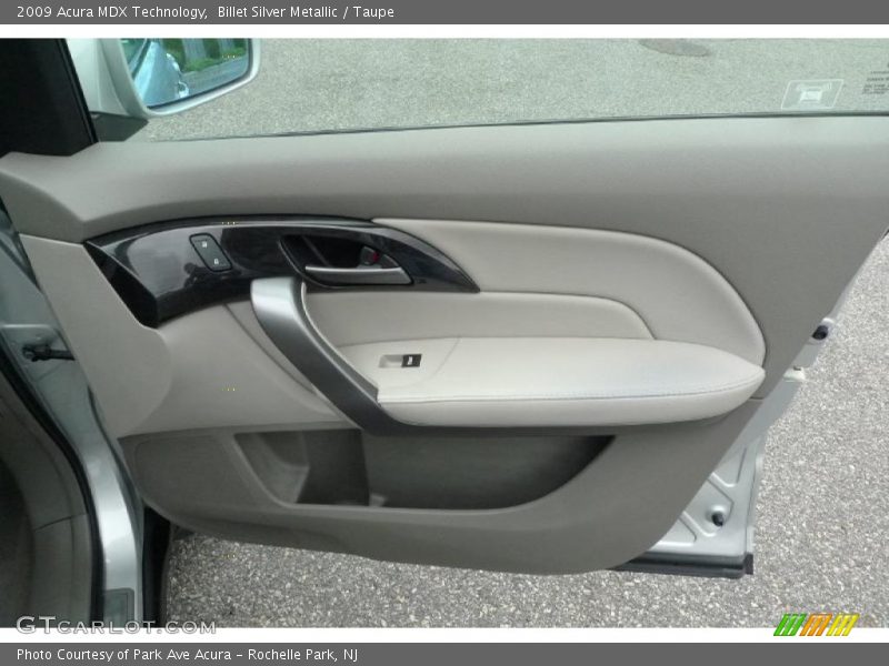 Billet Silver Metallic / Taupe 2009 Acura MDX Technology