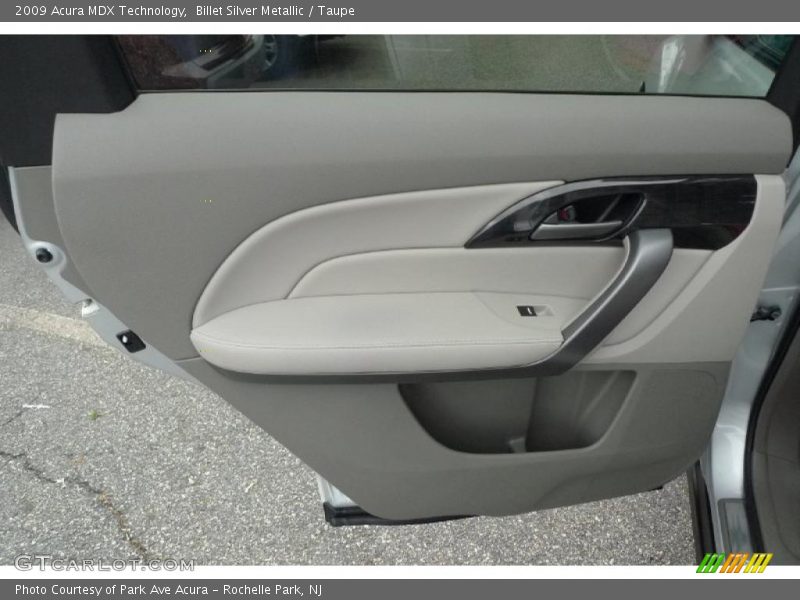 Billet Silver Metallic / Taupe 2009 Acura MDX Technology