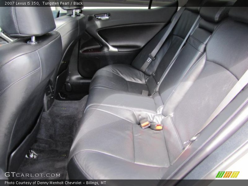 Tungsten Pearl / Black 2007 Lexus IS 350
