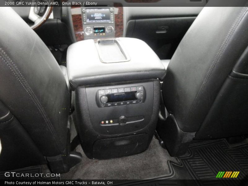 Onyx Black / Ebony 2008 GMC Yukon Denali AWD