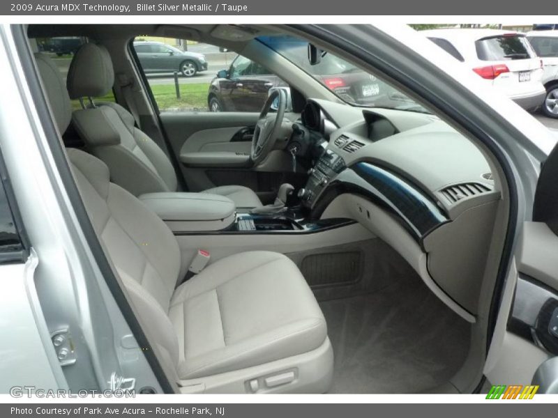 Billet Silver Metallic / Taupe 2009 Acura MDX Technology