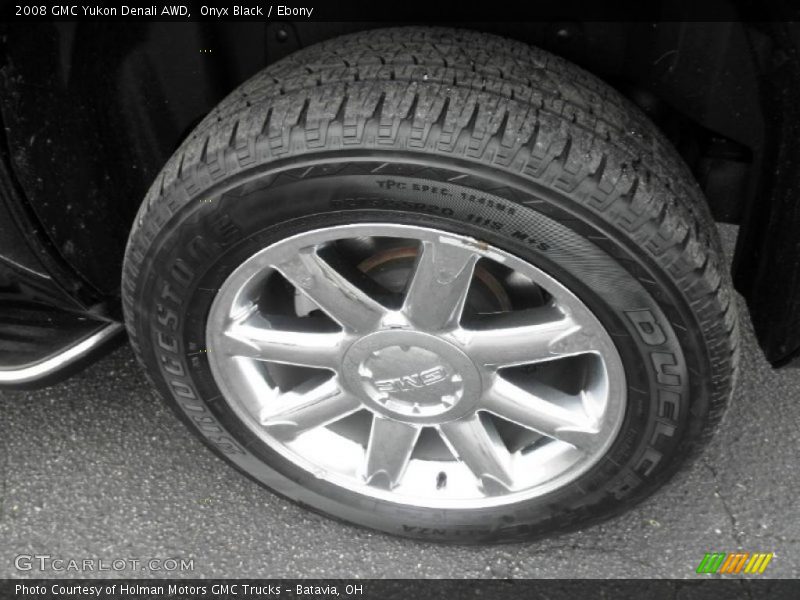 Onyx Black / Ebony 2008 GMC Yukon Denali AWD