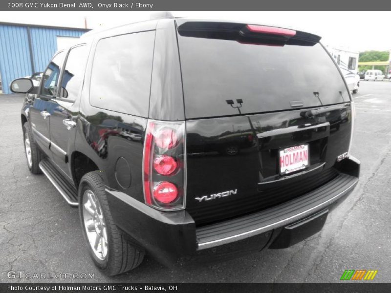 Onyx Black / Ebony 2008 GMC Yukon Denali AWD
