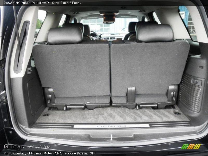 Onyx Black / Ebony 2008 GMC Yukon Denali AWD