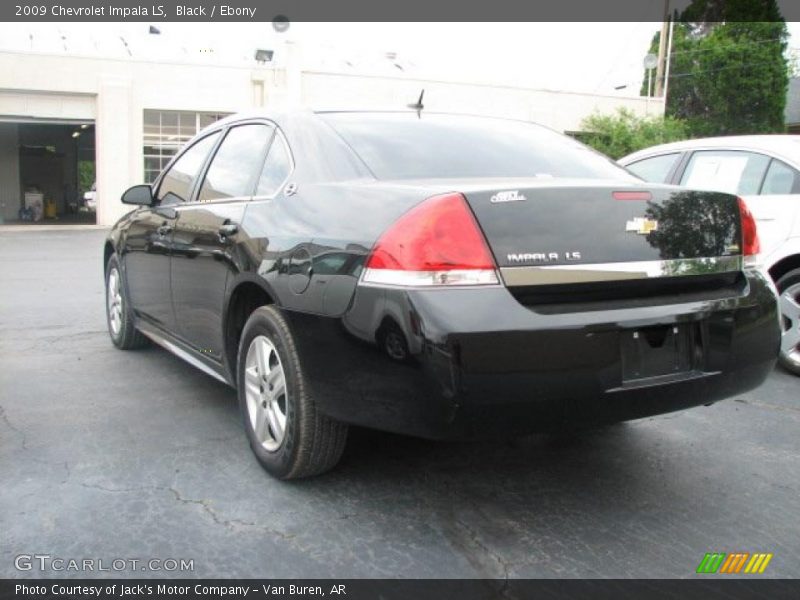 Black / Ebony 2009 Chevrolet Impala LS