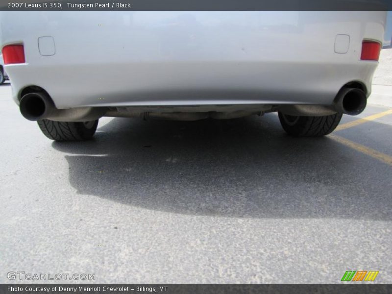 Tungsten Pearl / Black 2007 Lexus IS 350
