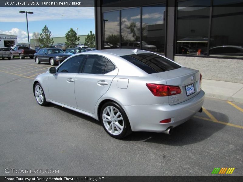Tungsten Pearl / Black 2007 Lexus IS 350