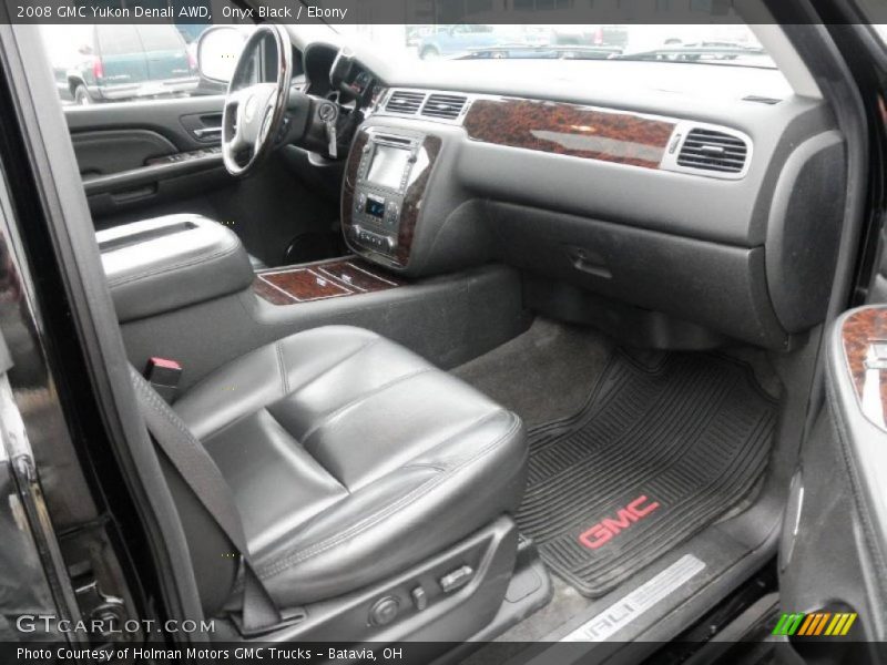 Onyx Black / Ebony 2008 GMC Yukon Denali AWD