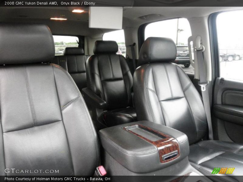 Onyx Black / Ebony 2008 GMC Yukon Denali AWD