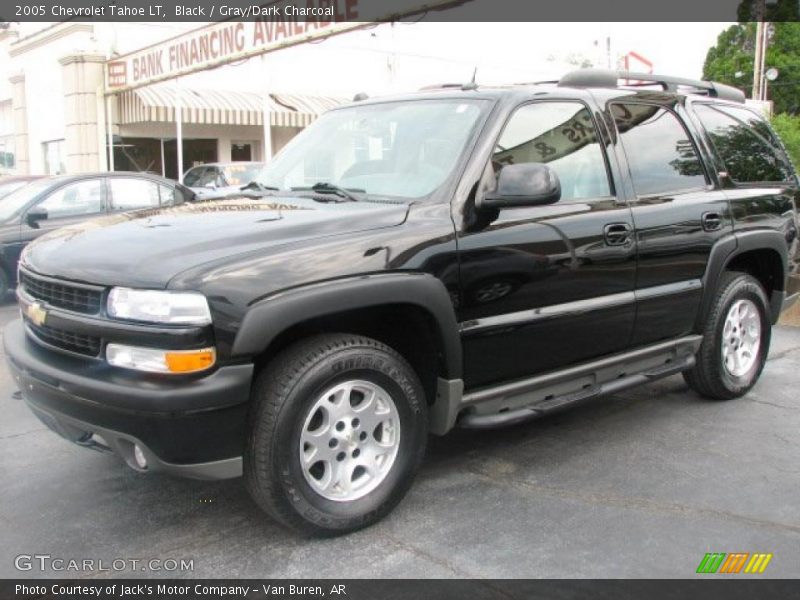 Black / Gray/Dark Charcoal 2005 Chevrolet Tahoe LT