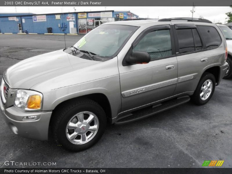 Pewter Metallic / Dark Pewter 2003 GMC Envoy SLT 4x4