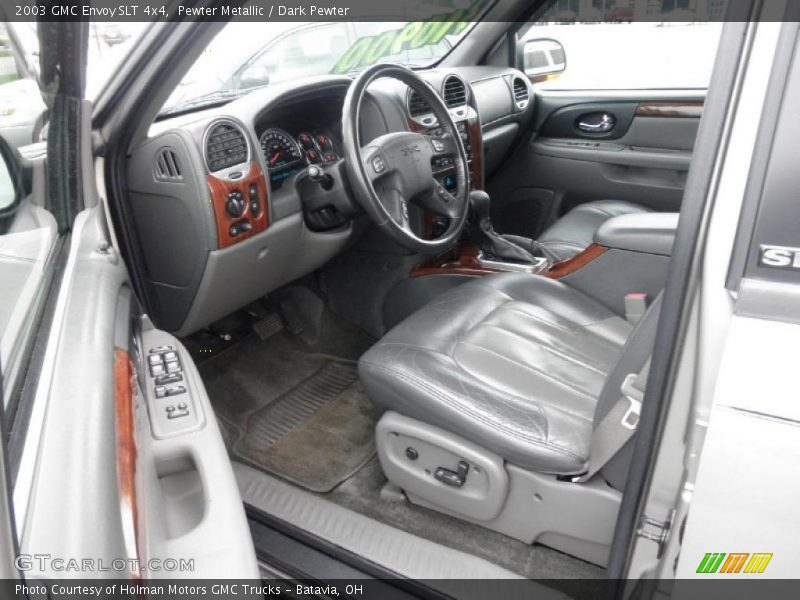 Pewter Metallic / Dark Pewter 2003 GMC Envoy SLT 4x4
