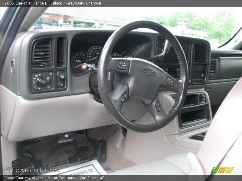 Black / Gray/Dark Charcoal 2005 Chevrolet Tahoe LT