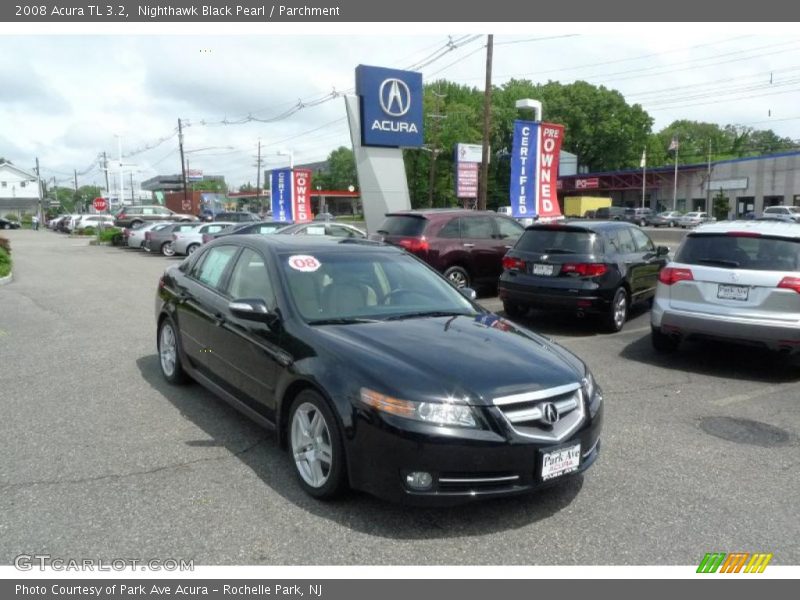 Nighthawk Black Pearl / Parchment 2008 Acura TL 3.2