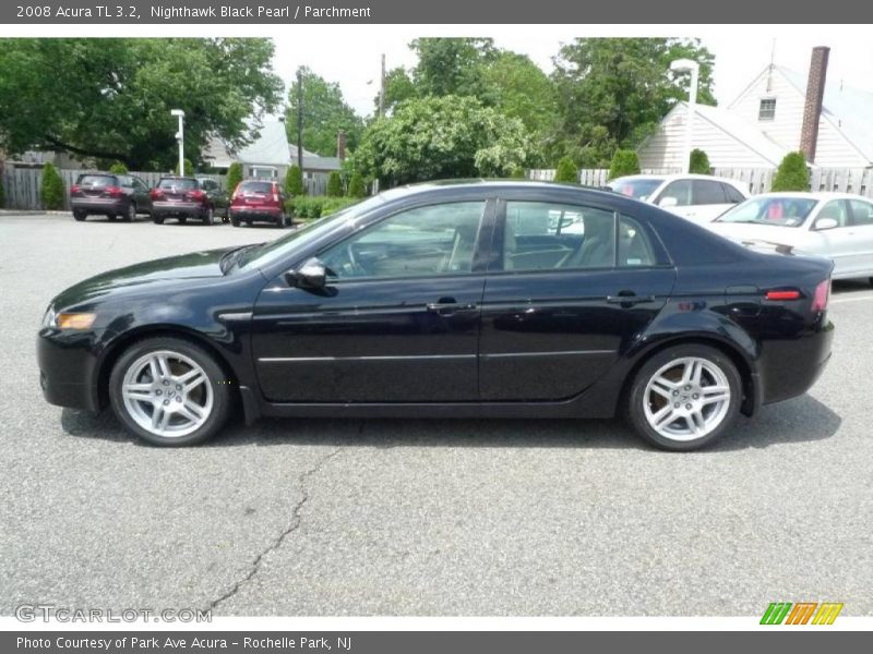 Nighthawk Black Pearl / Parchment 2008 Acura TL 3.2