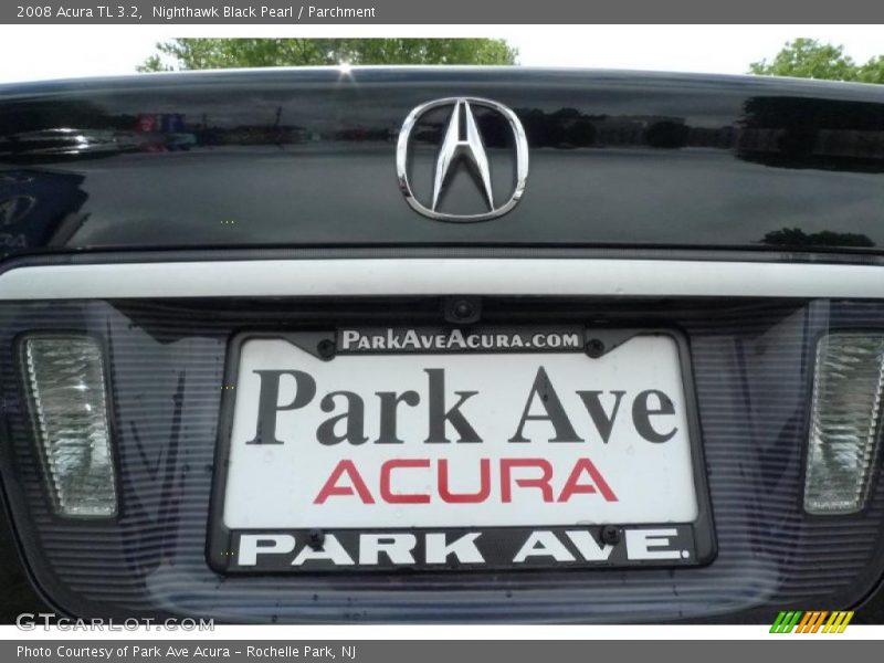 Nighthawk Black Pearl / Parchment 2008 Acura TL 3.2