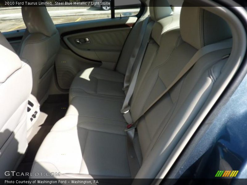Steel Blue Metallic / Light Stone 2010 Ford Taurus Limited