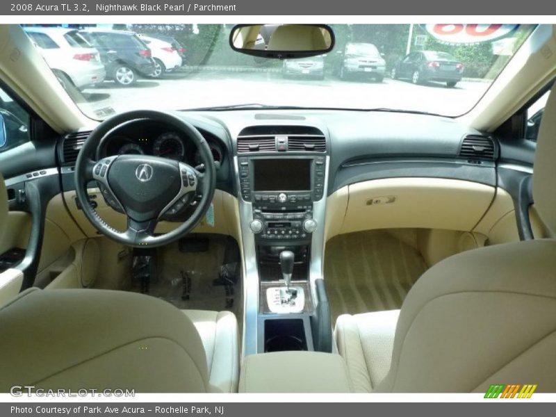 Nighthawk Black Pearl / Parchment 2008 Acura TL 3.2