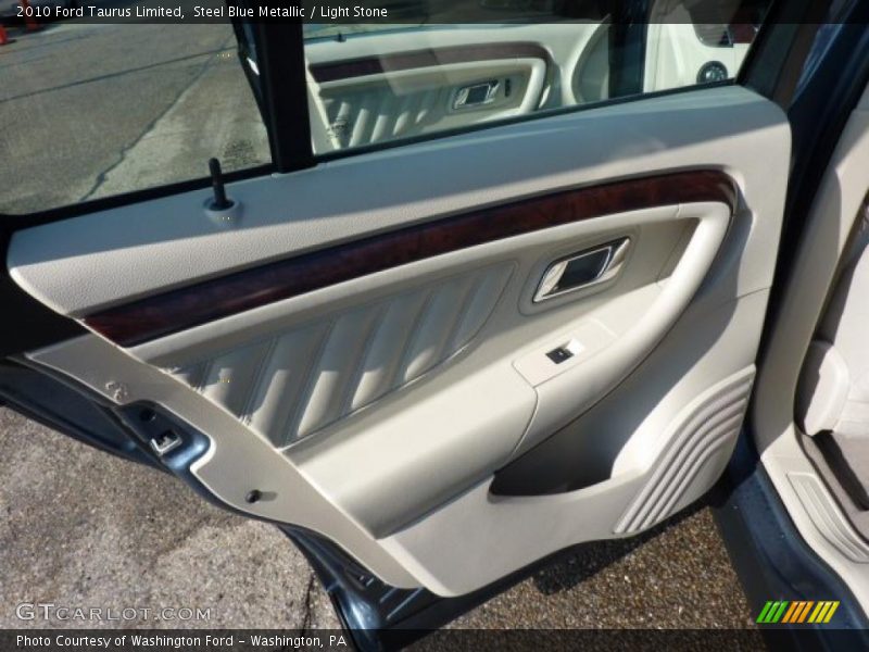 Steel Blue Metallic / Light Stone 2010 Ford Taurus Limited