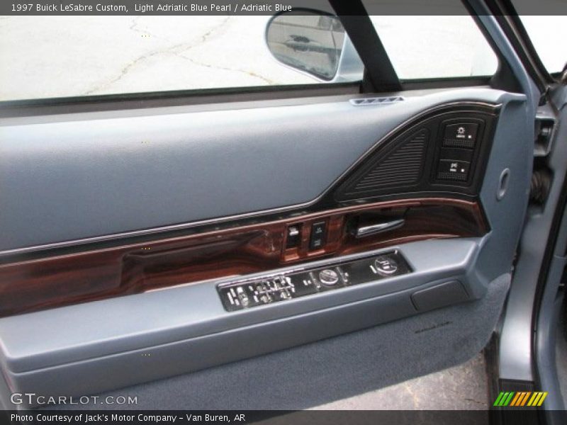Light Adriatic Blue Pearl / Adriatic Blue 1997 Buick LeSabre Custom
