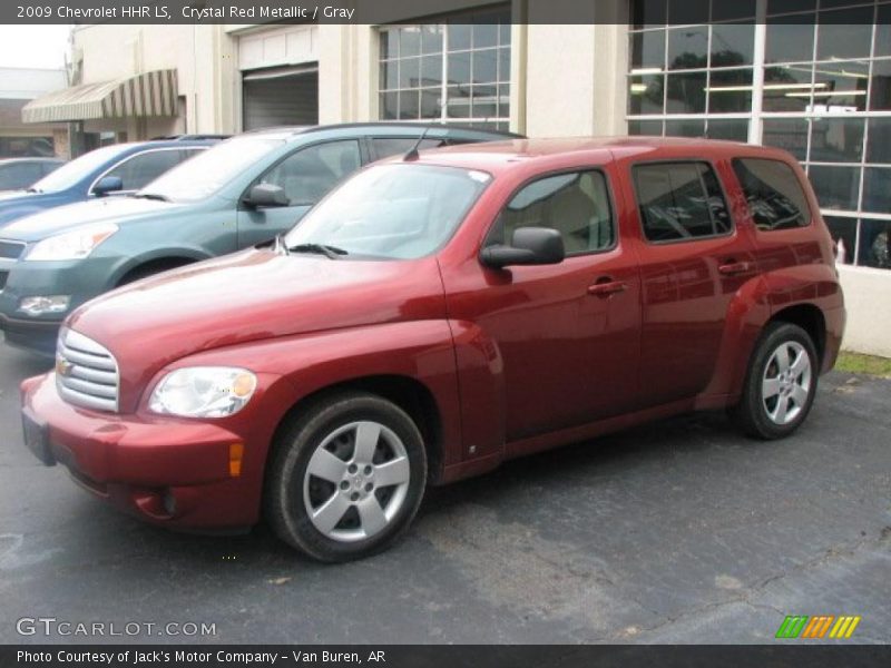 Crystal Red Metallic / Gray 2009 Chevrolet HHR LS