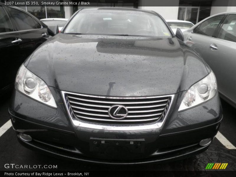 Smokey Granite Mica / Black 2007 Lexus ES 350