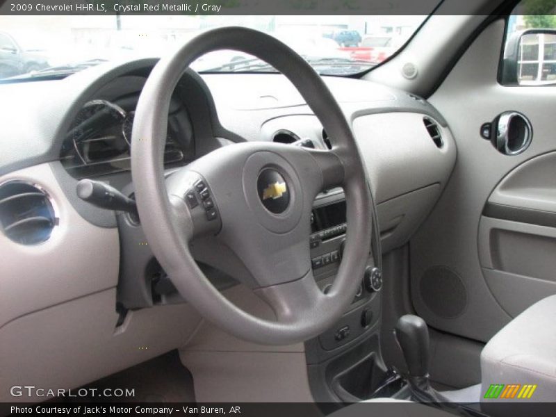 Crystal Red Metallic / Gray 2009 Chevrolet HHR LS