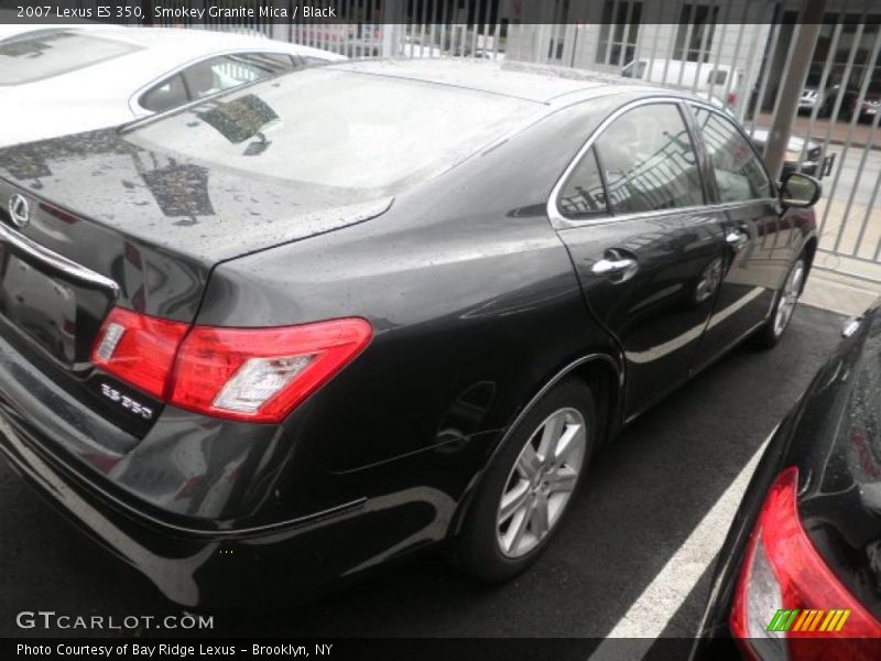 Smokey Granite Mica / Black 2007 Lexus ES 350