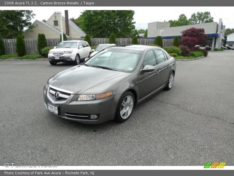Carbon Bronze Metallic / Taupe 2008 Acura TL 3.2