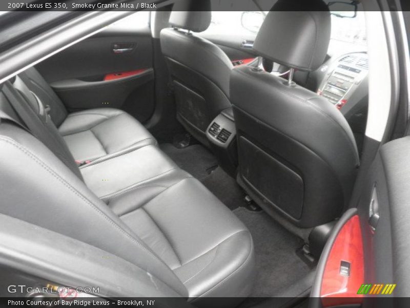 Smokey Granite Mica / Black 2007 Lexus ES 350