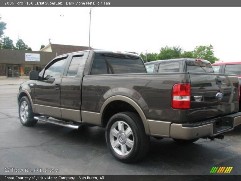 Dark Stone Metallic / Tan 2006 Ford F150 Lariat SuperCab